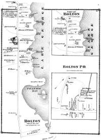 A highly detailed map of the Village of Bolton region