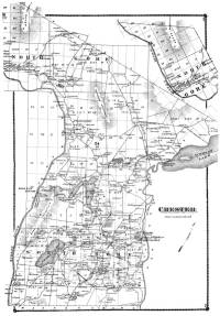 A highly detailed map of the Chester region