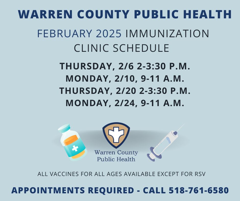 February Vaccination Schedule