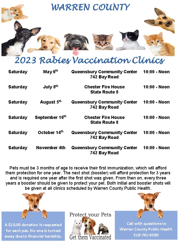 Rabies Schedule