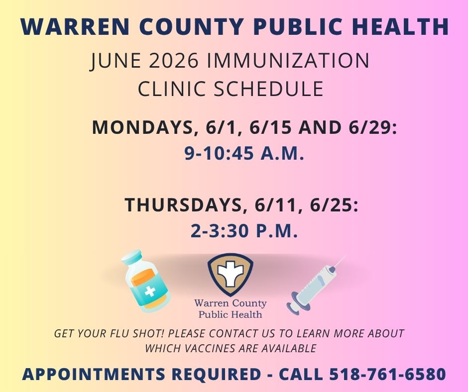 June 2026 vax schedule