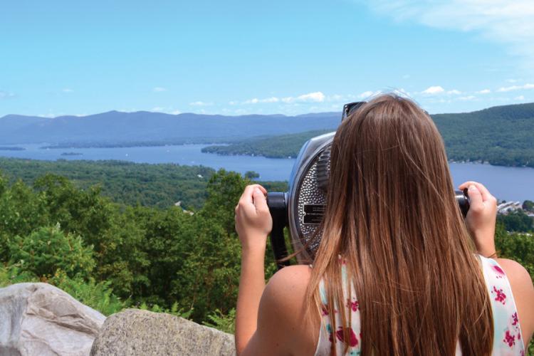 A great view of Lake George